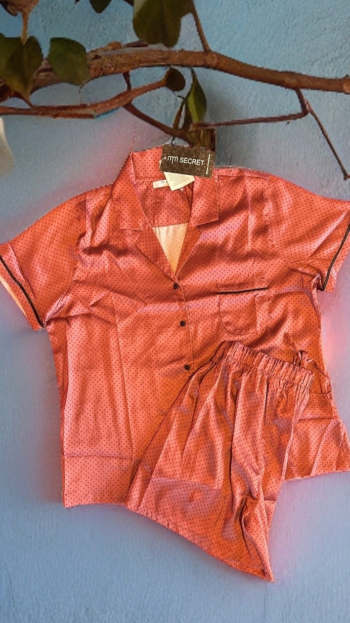 Satin night suits with shorts