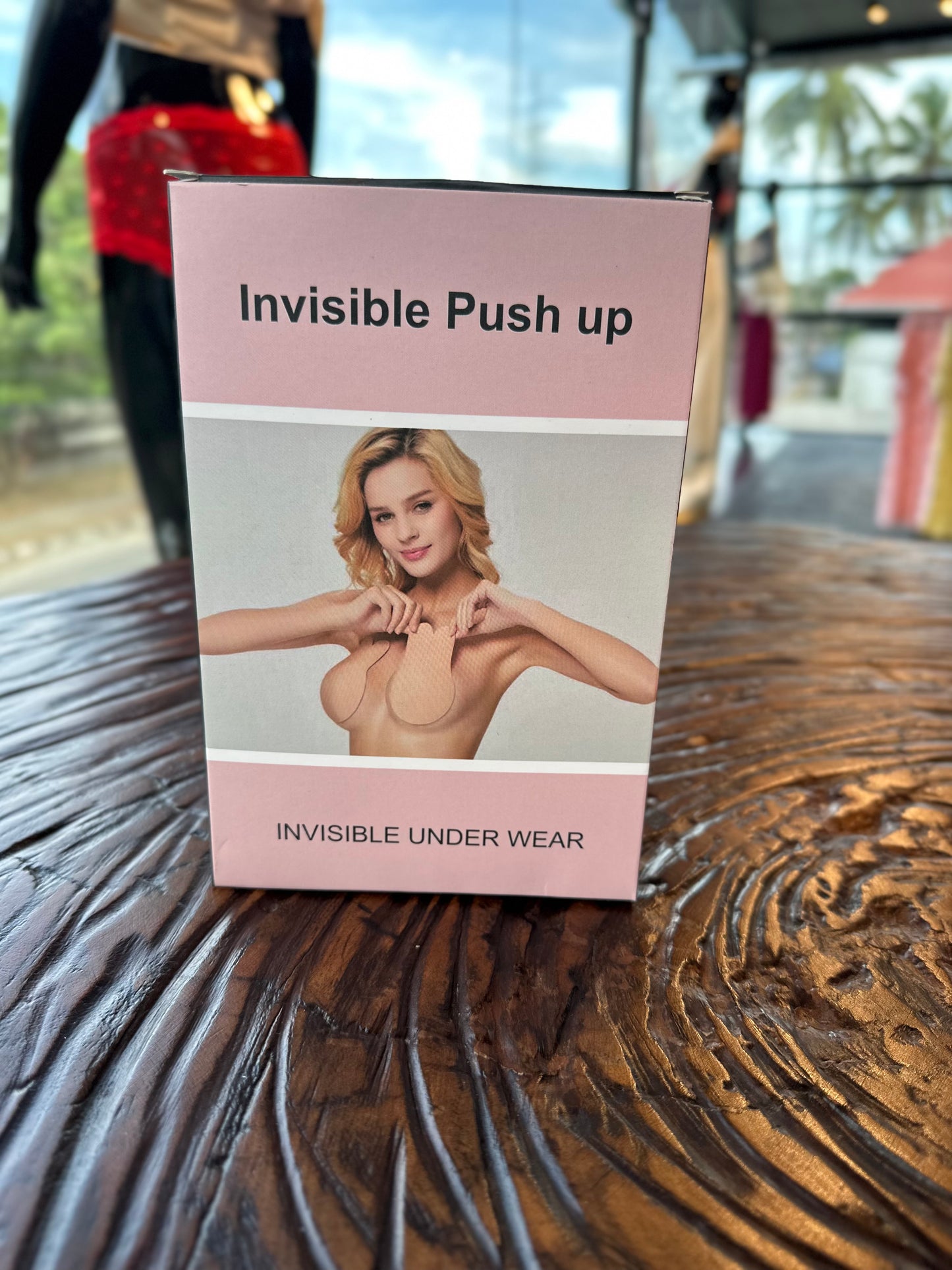 Invisible push up bra