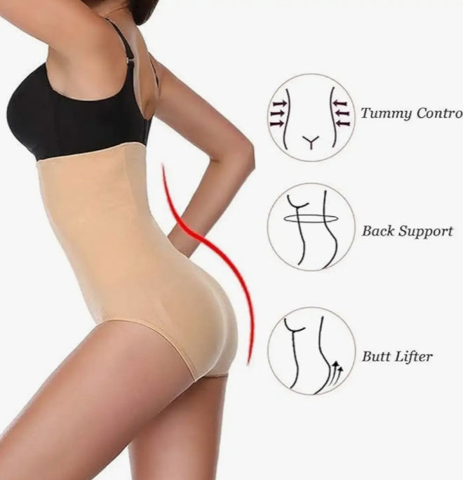 Tummy control high waist panty