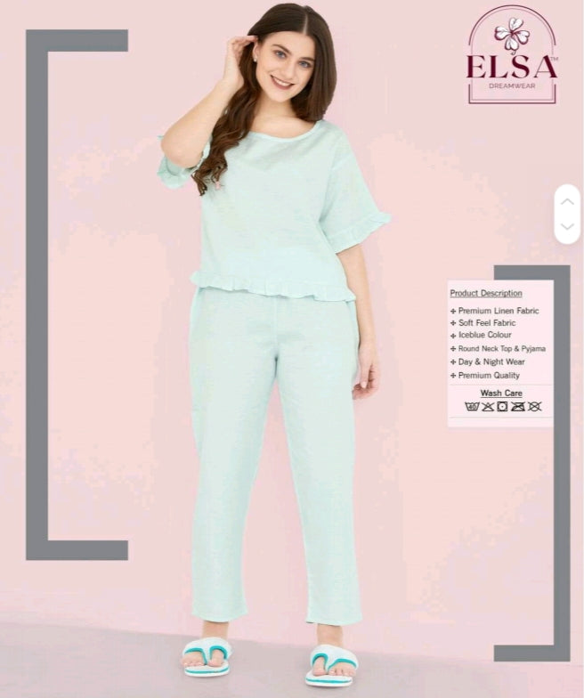 LINEN CORDSET FOR WOMEN