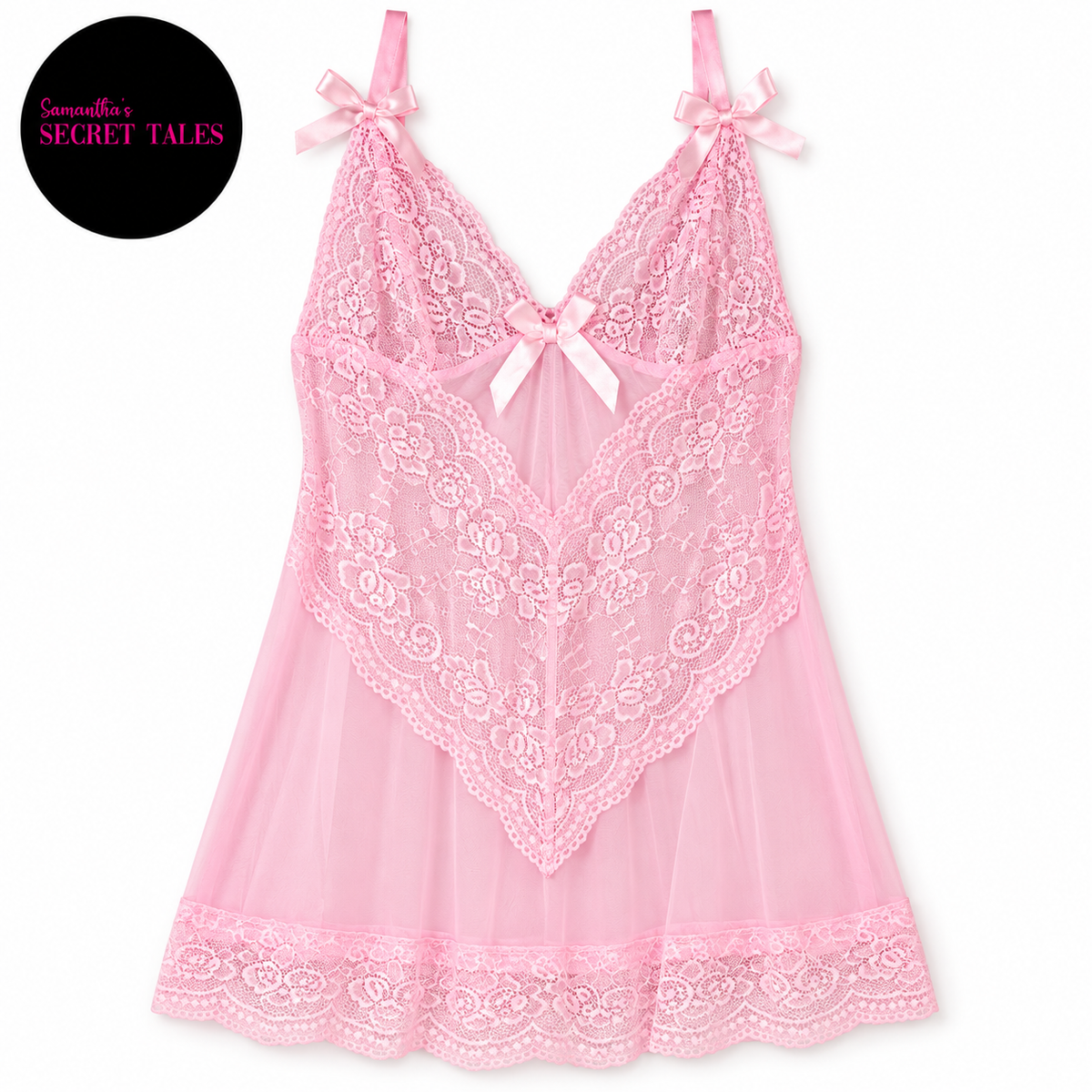 Pink Lace Sleepwear