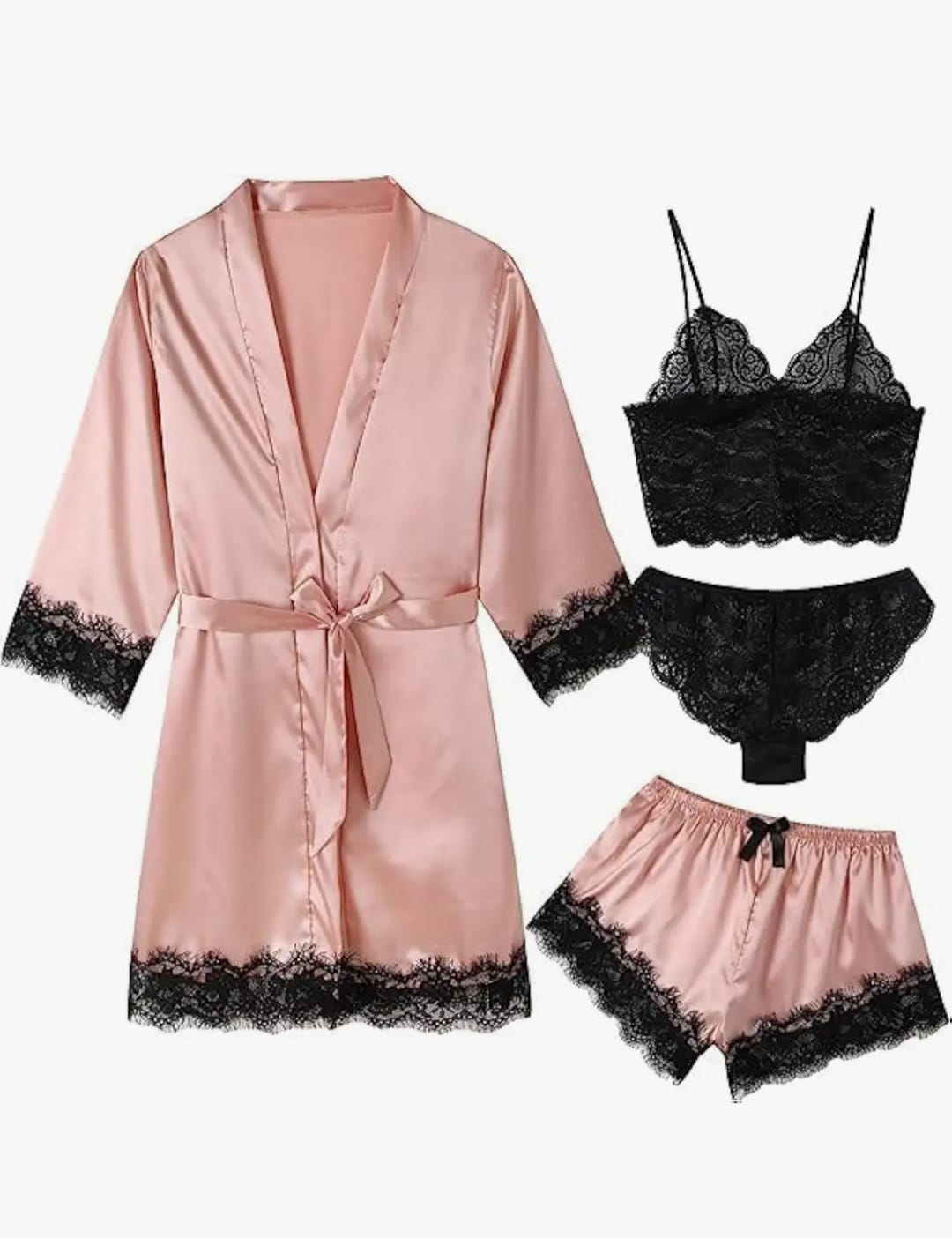 4 pc set Sleep wear
