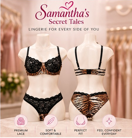 Leopard Print Lingerie Set