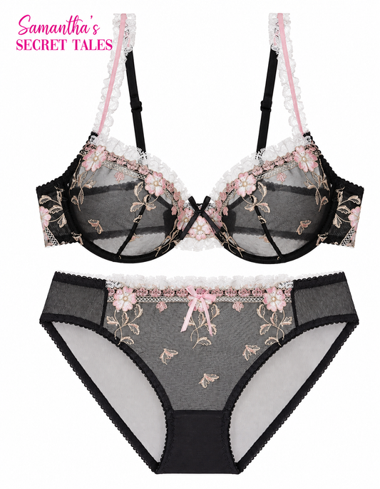 Blush Garden Lace Set