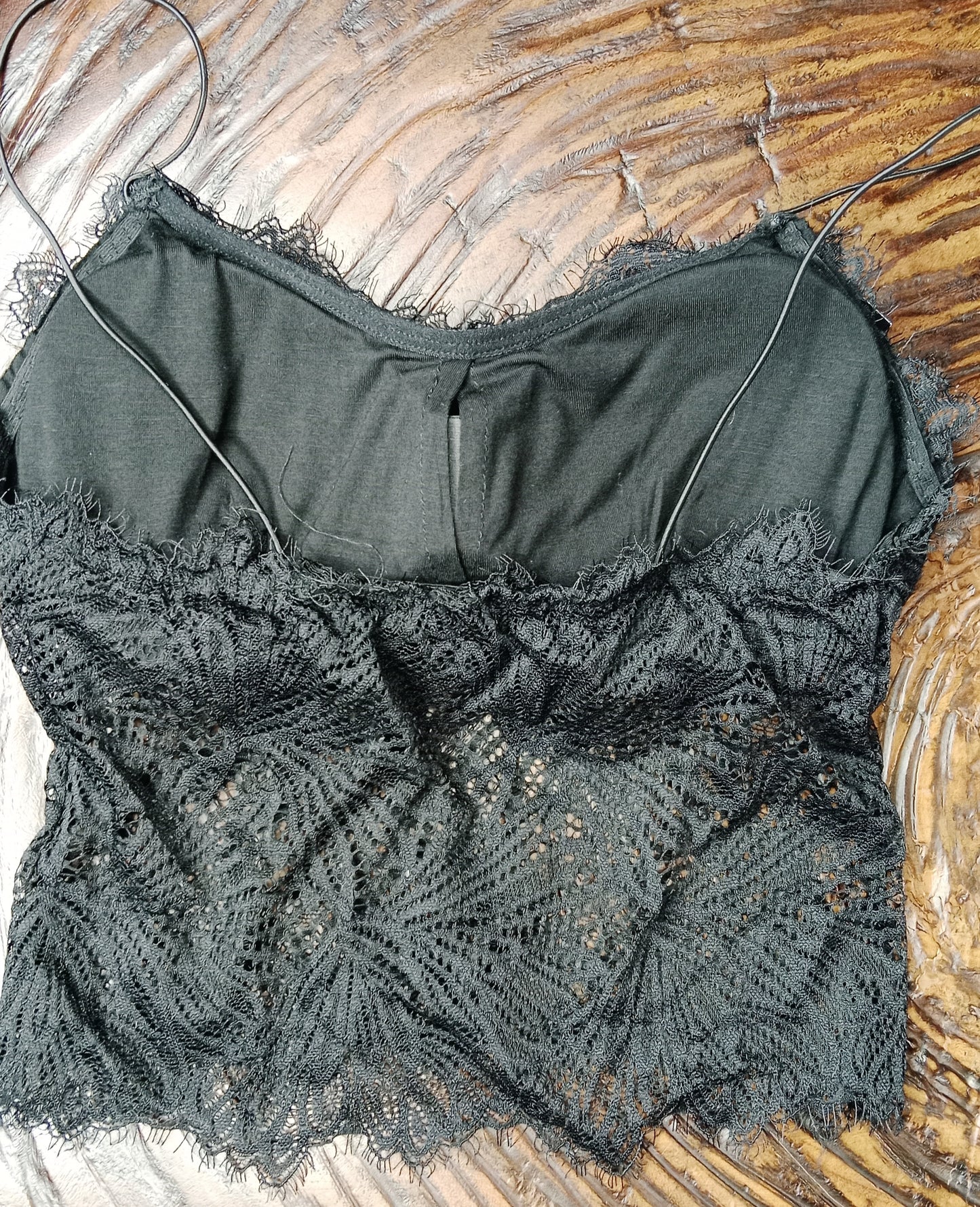 CROPE TOP BRALETTE