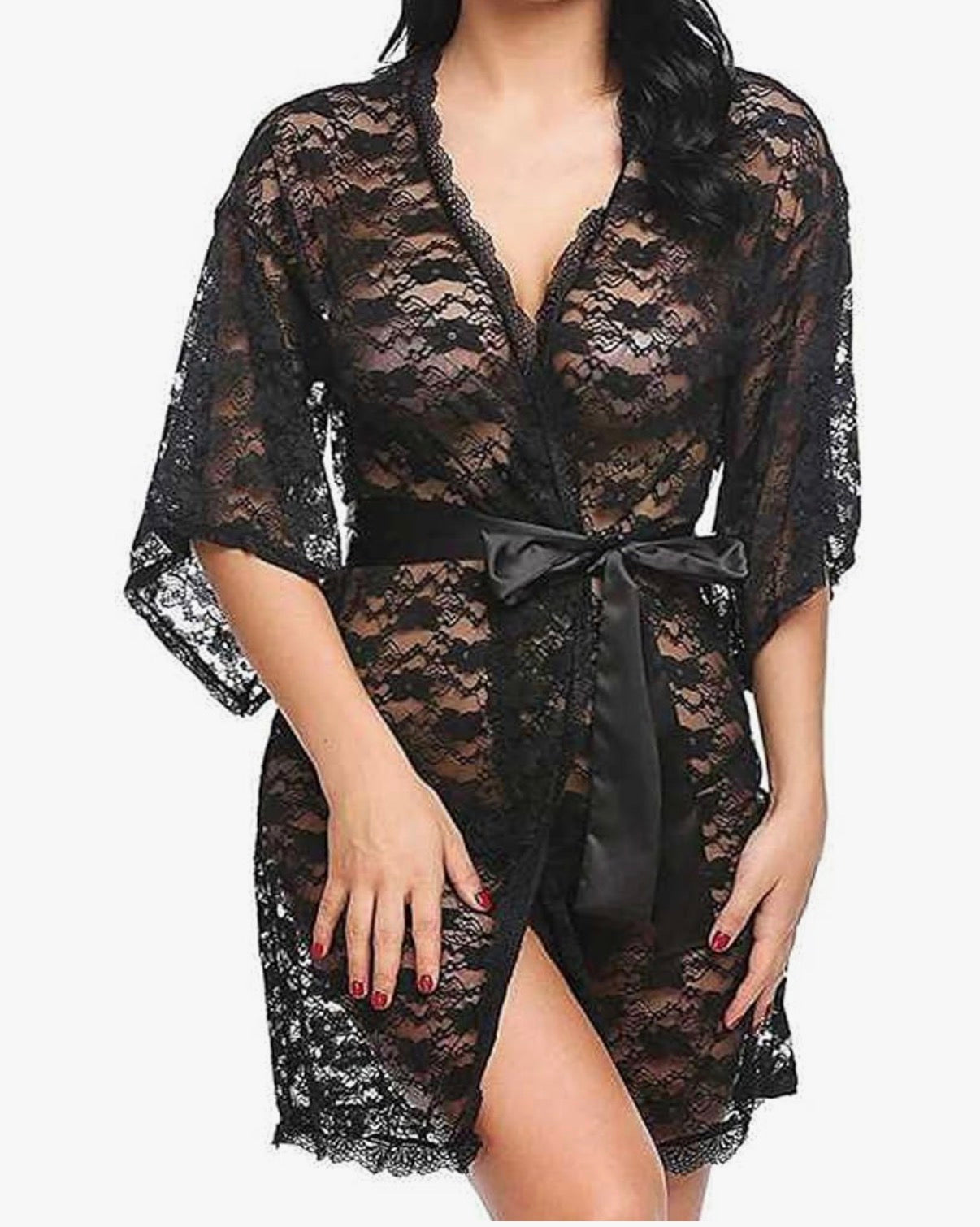 Net baby doll Gown