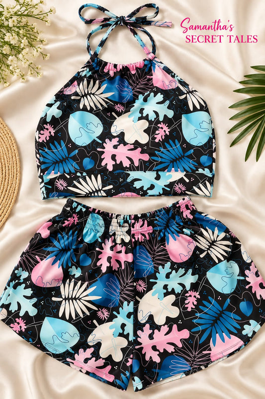 Tropical Paradise two-Piece Swimwear Set